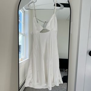 ZARA silk dress - perfect for a bachelorette